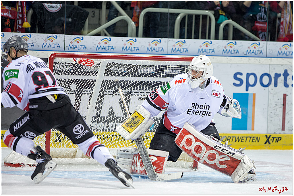 DEL, Koelner Haie - Duesseldorfer EGY, 22.01.2017